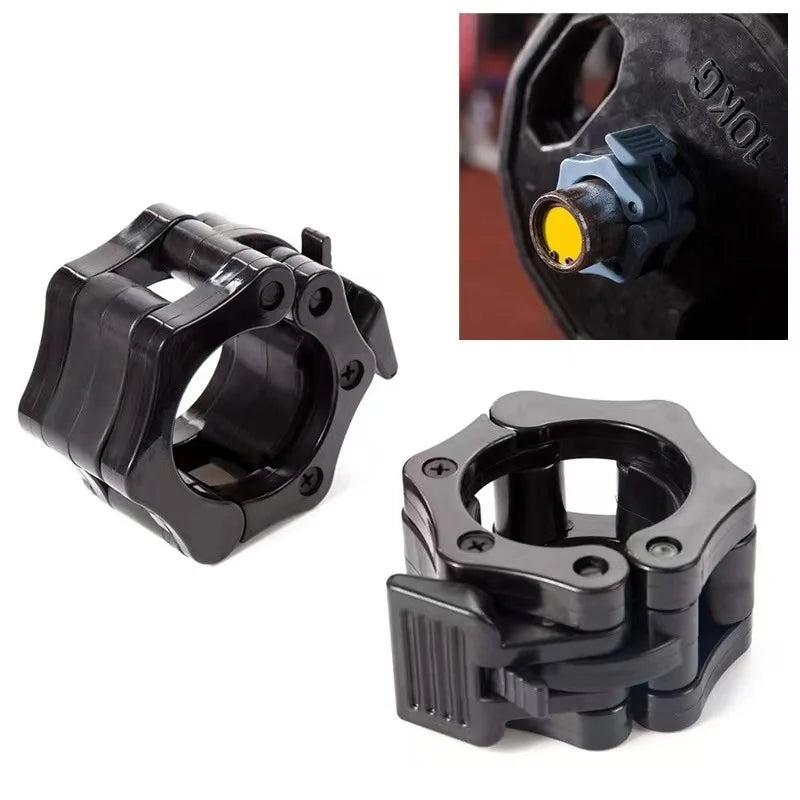 1Pcs Locking 25/28/30Mm Standard Bar Dumbbell Barbell Collars Lock Clips Clamp Weight Lifting Gym Fitness Bodybuilding