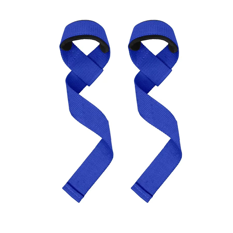 2Pcs Weightlifting Wrist Straps Strength Training Adjustable Non-Slip Gym Fitness Lifting Strap Wrist Support Sports Grip Band