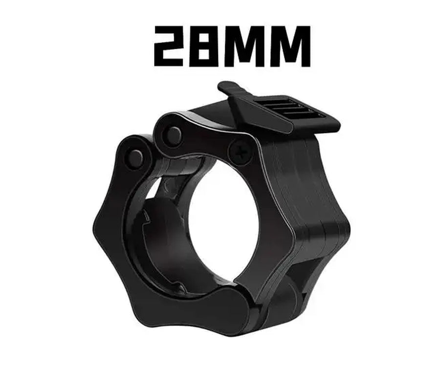 1Pcs Locking 25/28/30Mm Standard Bar Dumbbell Barbell Collars Lock Clips Clamp Weight Lifting Gym Fitness Bodybuilding