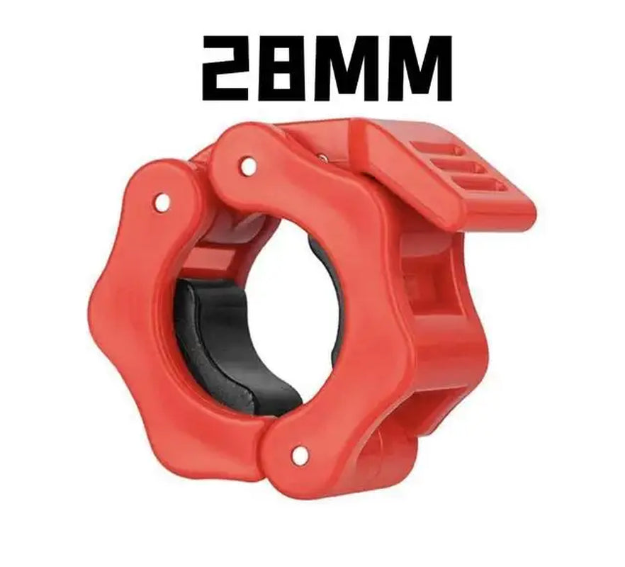 1Pcs Locking 25/28/30Mm Standard Bar Dumbbell Barbell Collars Lock Clips Clamp Weight Lifting Gym Fitness Bodybuilding