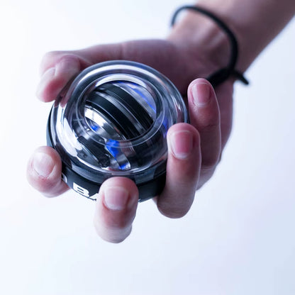 LED Gyroscopic Power Trainer Ball Autostart Range Gyro Power Wrist Ball Arm Hand Muscle Force Trainer Fitness Equipment