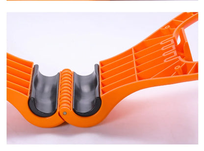 Kettlebell Handle for Dumbbell Adjustable Portable Weight Grip Travel Fitness Weightlifting Bodybuilding Workout Equipment