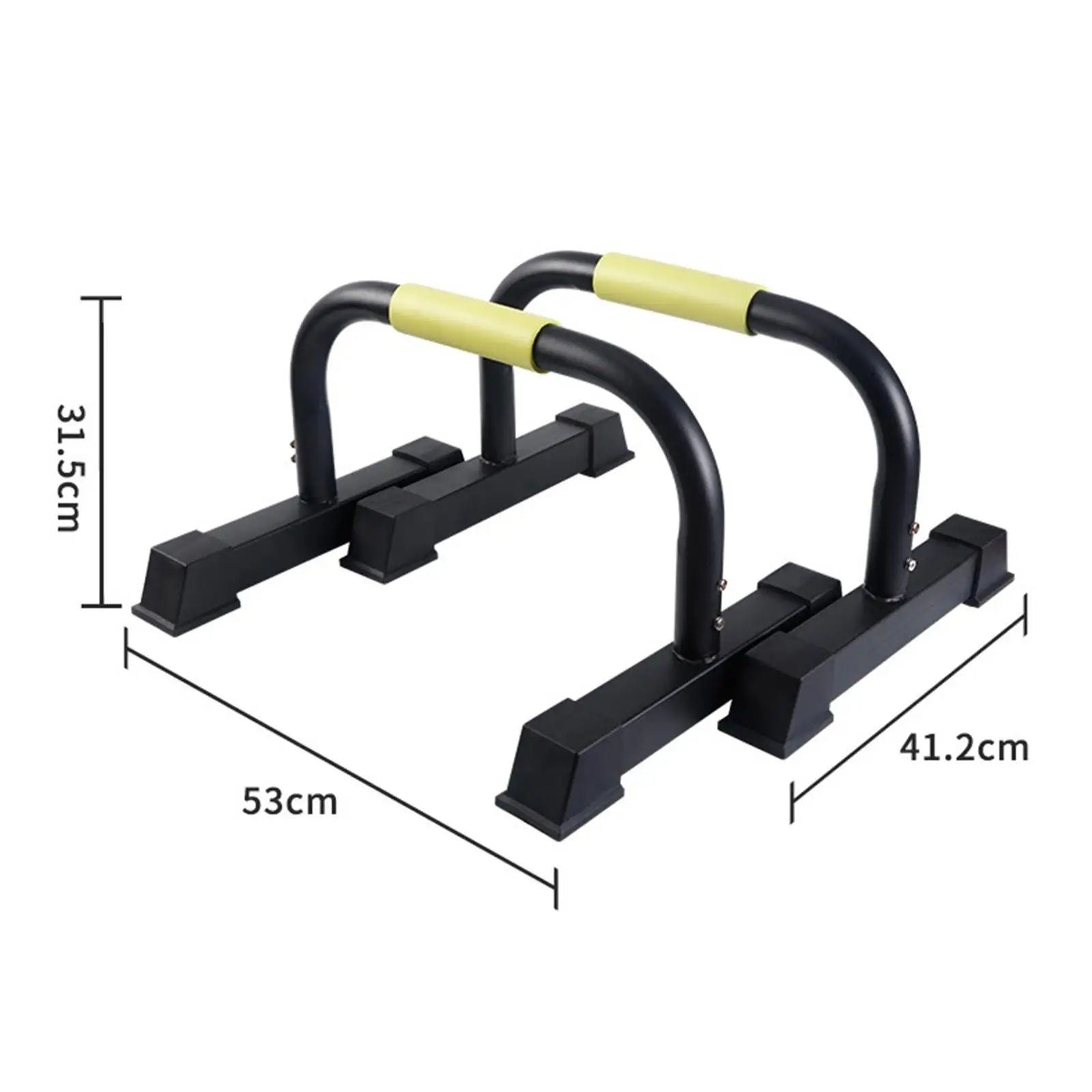 2Pcs Push up Bars Push up Stands Handles Ergonomic Grip Nonslip Heavy Duty Parallettes Bars Strength Training for Fitness Arm