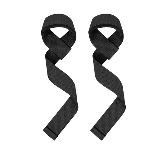 2Pcs Weightlifting Wrist Straps Strength Training Adjustable Non-Slip Gym Fitness Lifting Strap Wrist Support Sports Grip Band
