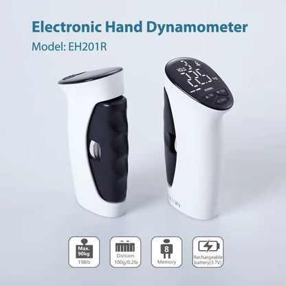 Muscle Strengthener Finger Digital Hand Grip Power Stretcher Hand Gripper Electronic Grip Strength Tester Hand Dynamometer