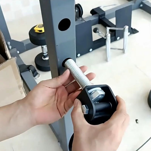 Gym Pulley Block Rack Mounted Swivel Pulley for Home Gym Workout LAT Pulley System