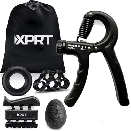 Gym at Home Home Fitness Muscle Exercise Strength Trainer Adjustable Five Pieces Hand Strengthener Workout Kit