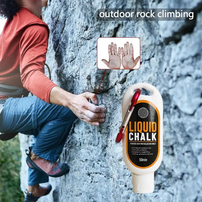 30/50/100Ml Liquid Chalk Sports Magnesium Powder Grip anti Slip Grip Lifting Cream for Fitness Weight Lifting Climbing Gym Sport