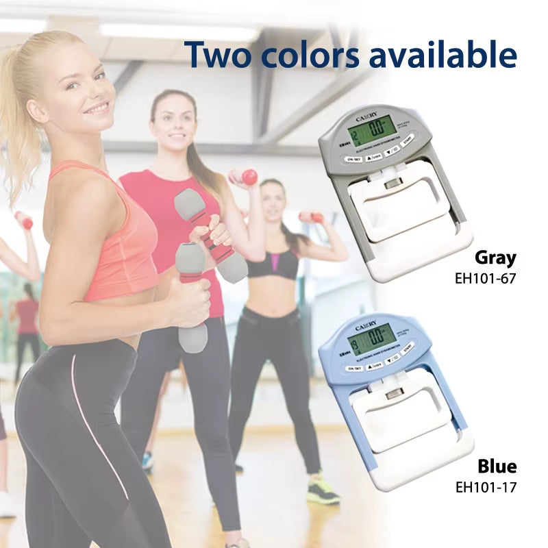 Home Portable Muscle Finger Strengthener Electronic Digital Adjustable Hand Dynamometers Grip Trainer Gripper Strength Tester