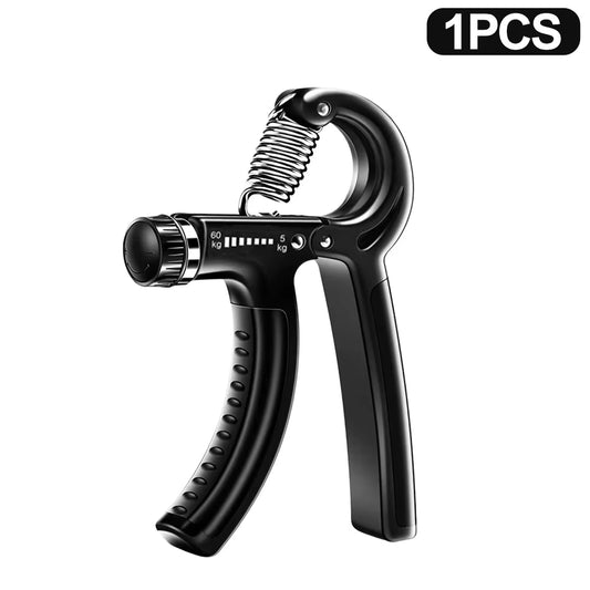 5-60Kg Adjustable Hand Grip Strength Strengthener Trainer Full Set with Counter Wrist Forearm and Hand Exerciser for Muscle