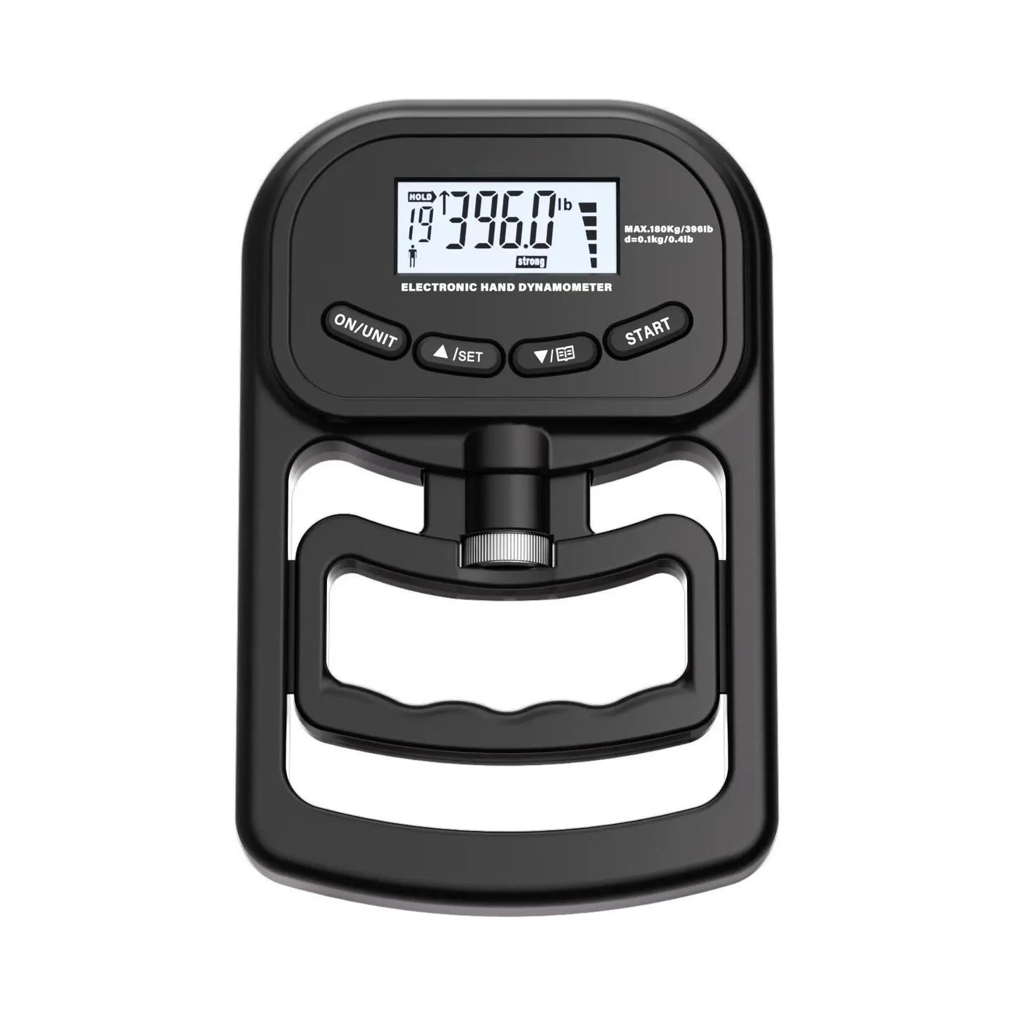 Grip Strength Tester 265Lbs/120Kg Digital Hand Dynamometer Grip Strength Meter USB LCD Screen Hand Grip for Power Training Sport