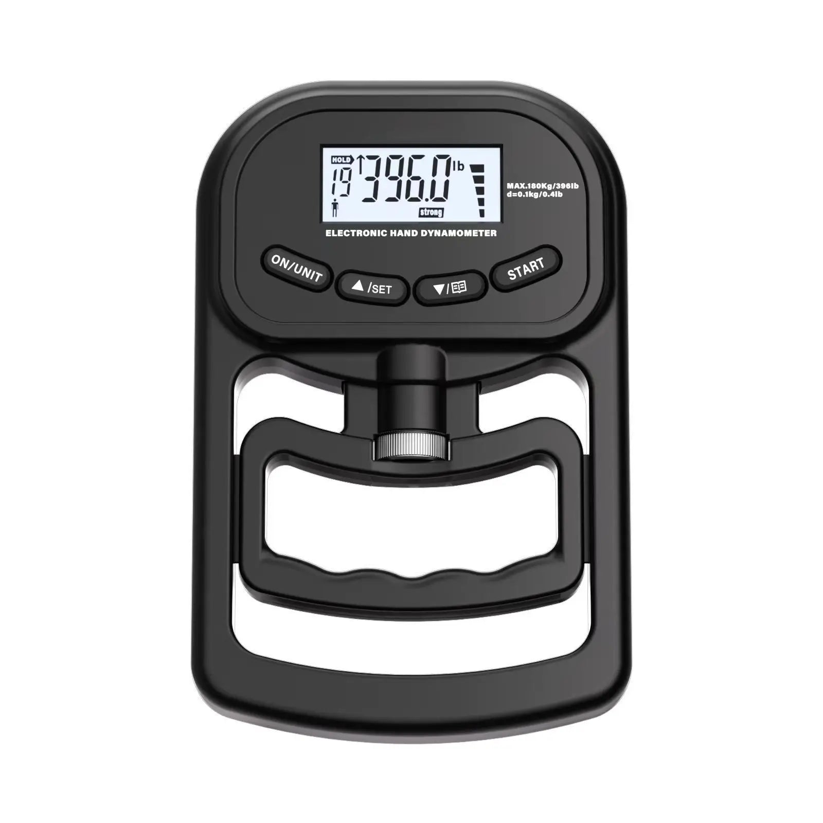 Grip Strength Tester 265Lbs/120Kg Digital Hand Dynamometer Grip Strength Meter USB LCD Screen Hand Grip for Power Training Sport