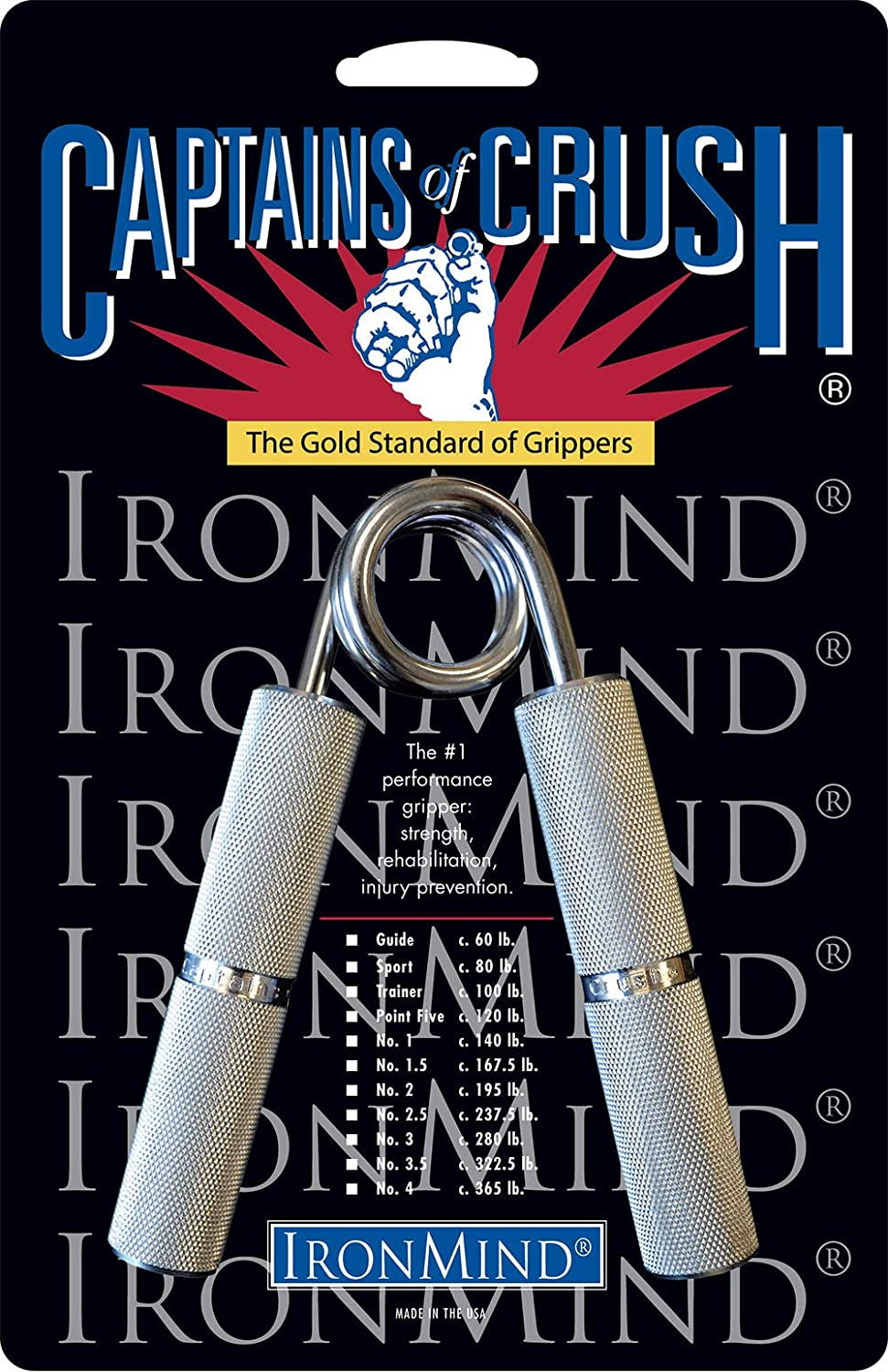 Captains of Crush (COC) Hand Gripper - the Gold Standard of Grippers | the World'S Leading Hand Strengthener