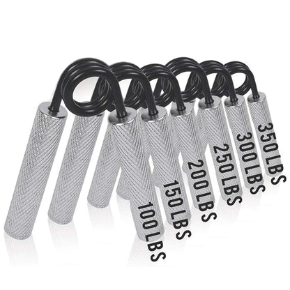 50LB-350LB 7-In-1 Metal Hand Grip Hand Strengthener Hand Trainer Strength Training High Strength Finger Rehabilitation Grips