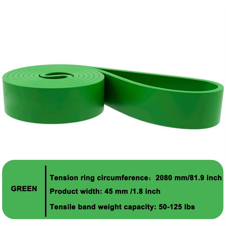 Wosweir-Elastic Training Gum Resistance Bands Gym Home Fitness Expander Yoga Pull up Assist Rubber Crossfit Workout Equipment