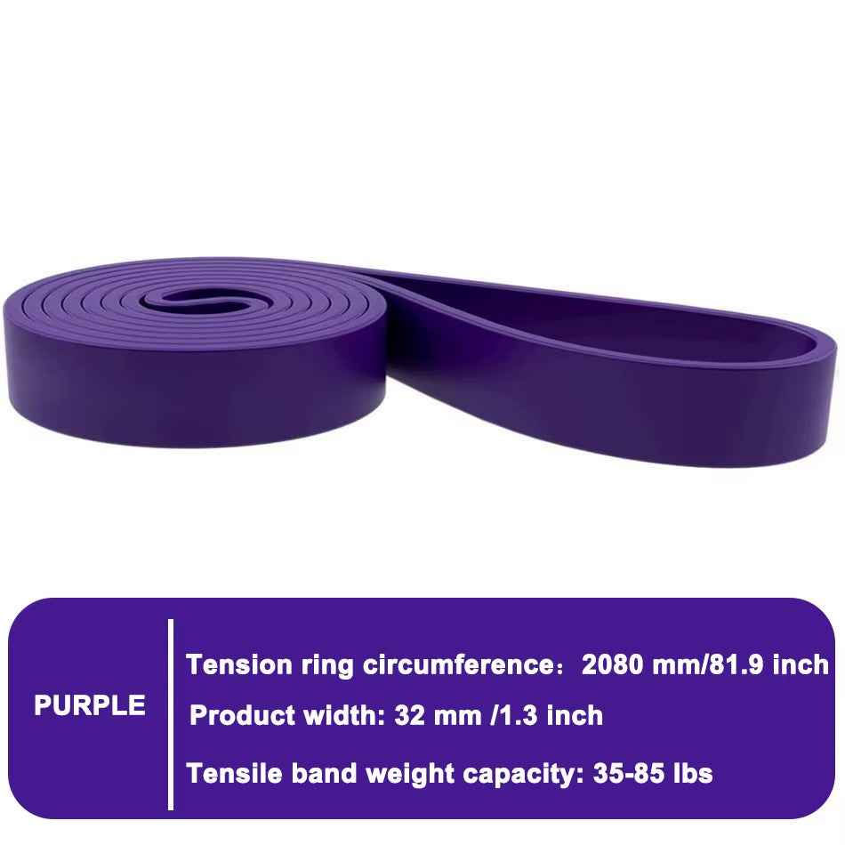 Wosweir-Elastic Training Gum Resistance Bands Gym Home Fitness Expander Yoga Pull up Assist Rubber Crossfit Workout Equipment